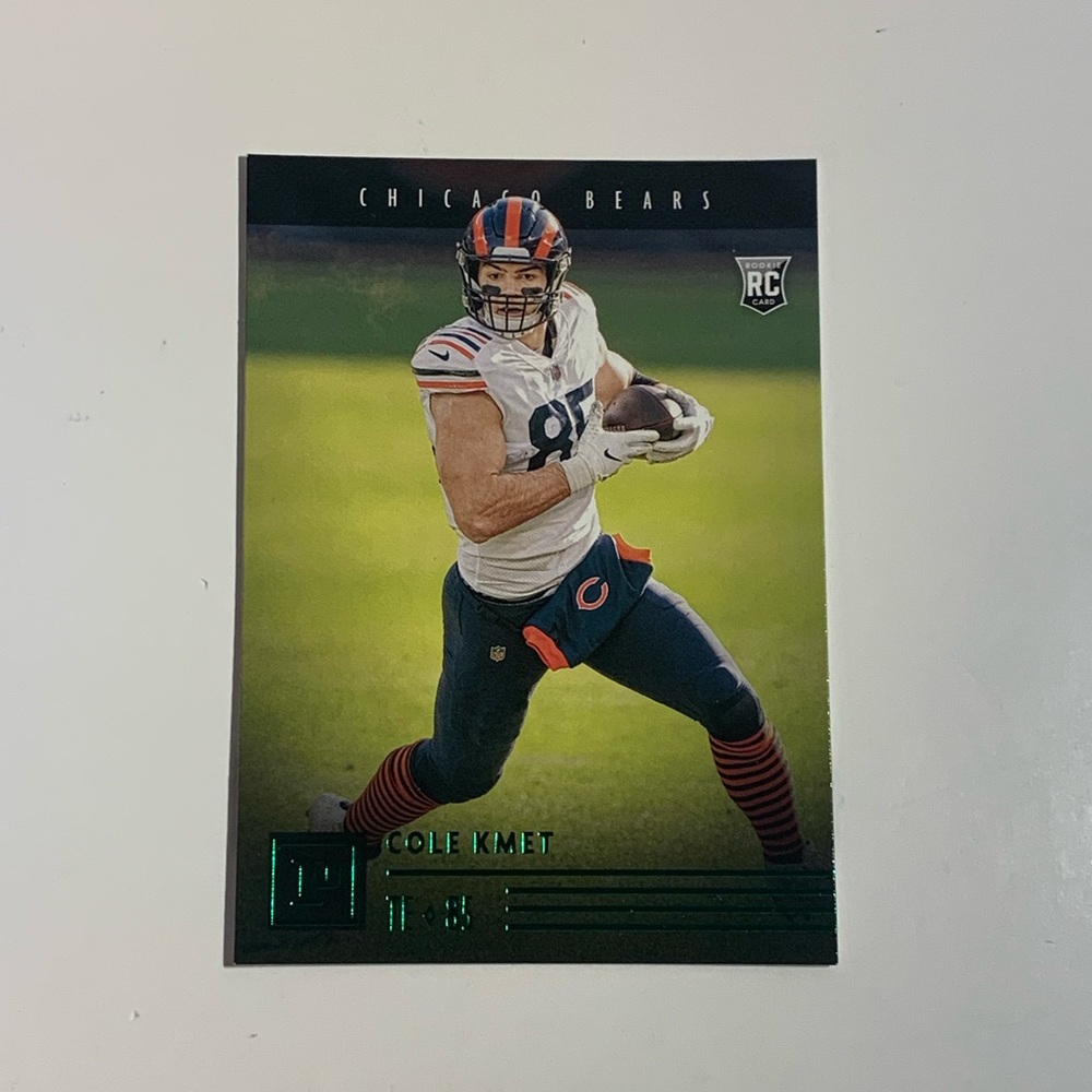 🏈 4/$25 2020 PANINI CHRONICLES PANINI GREEN #PA-27 COLE KMET NFL PANINI CARD 🏈